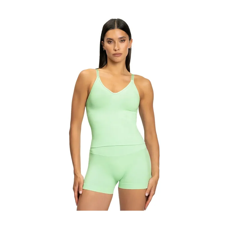 Camiseta larga de tirantes para mujer Second Skin
