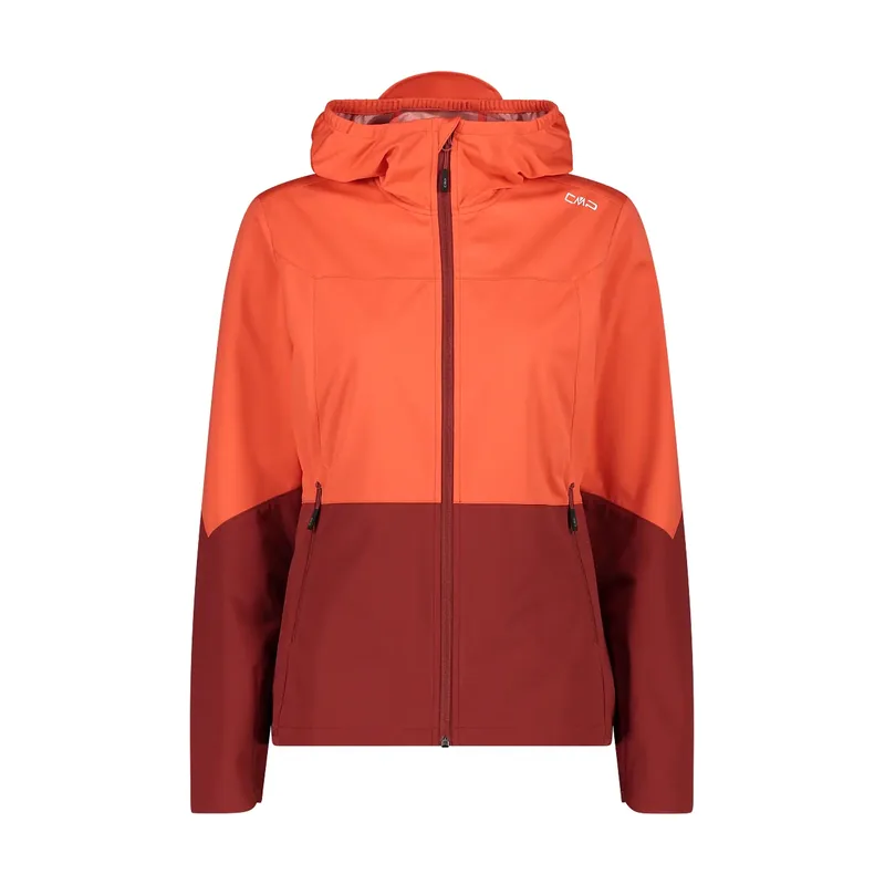 Chaqueta de senderismo con capucha para mujer 34A6596