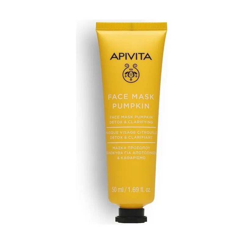 Apivita Mascarilla Facial Limpiadora Detox con Calabaza Pumkin 50ml