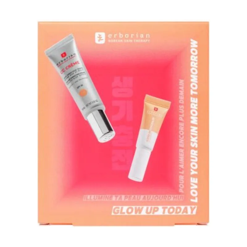 Erborian Kit CC Cream Doré 15 ml + Super BB Concealer Doré 5 ml