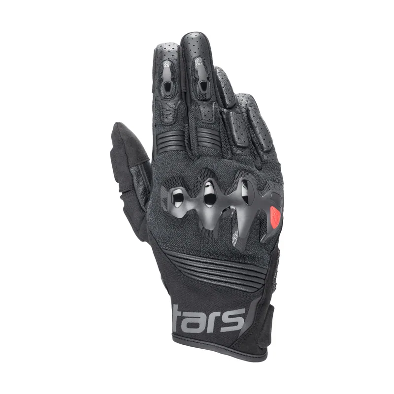 Guantes De Cuero Harok Negro