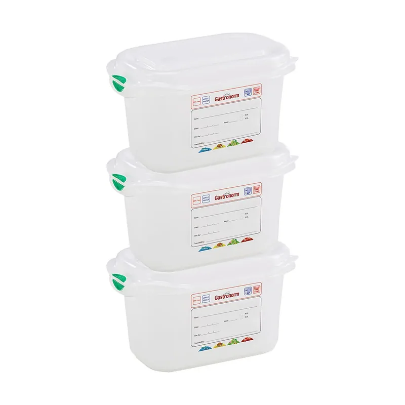 Caja De Almacenamiento Gastronorm 1/9 H100 Mm
