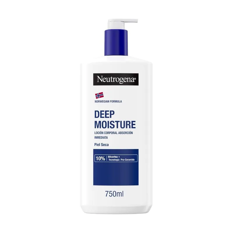 Neutrogena Loción Hidratación Profunda Piel Seca 750ml