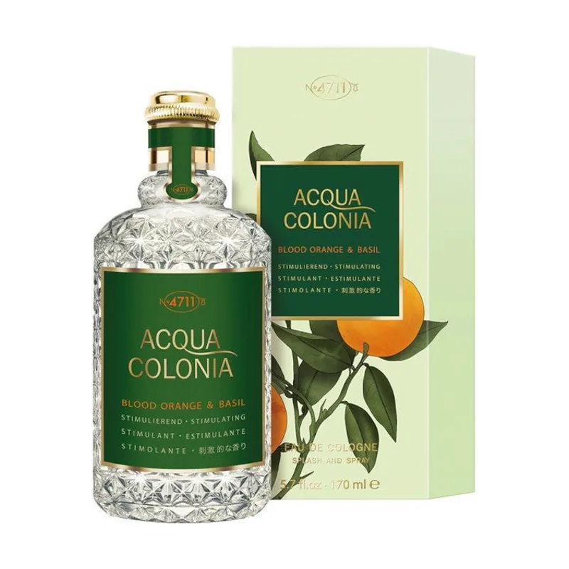 4711 Acqua Colonia Blood Orange & Basil Eau De Cologne Splash & Spray