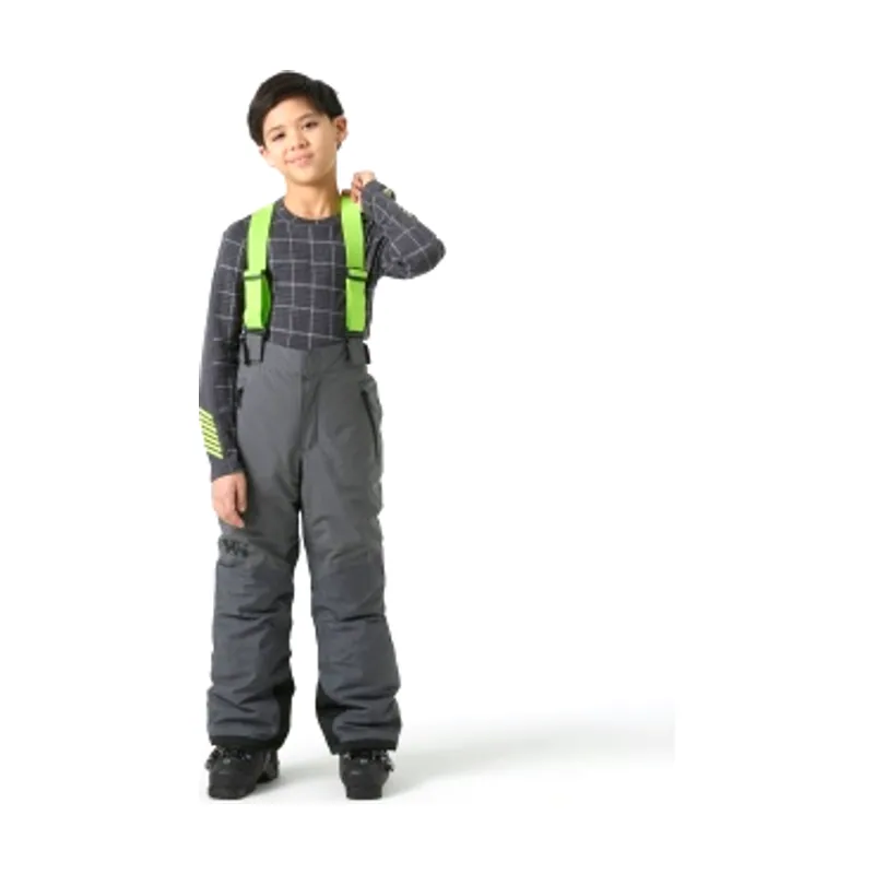 Unisex para niños. 41729 Pantalón de esquí No Limits 2.0 gris 12años=