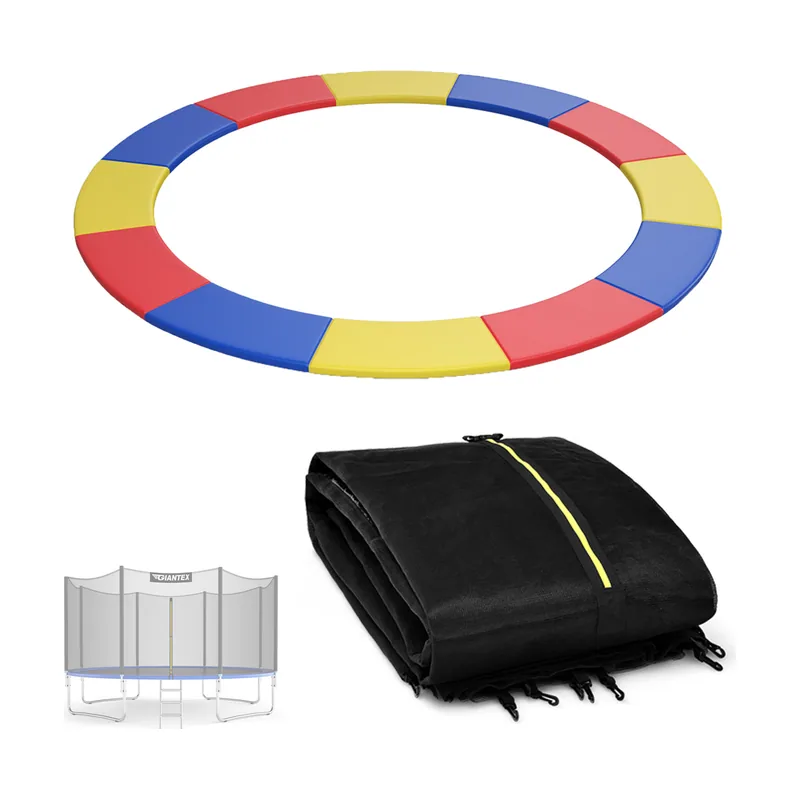 Set Funda Muelles Trampolín Multicolor PVC Antidesgarro 15mm EPE