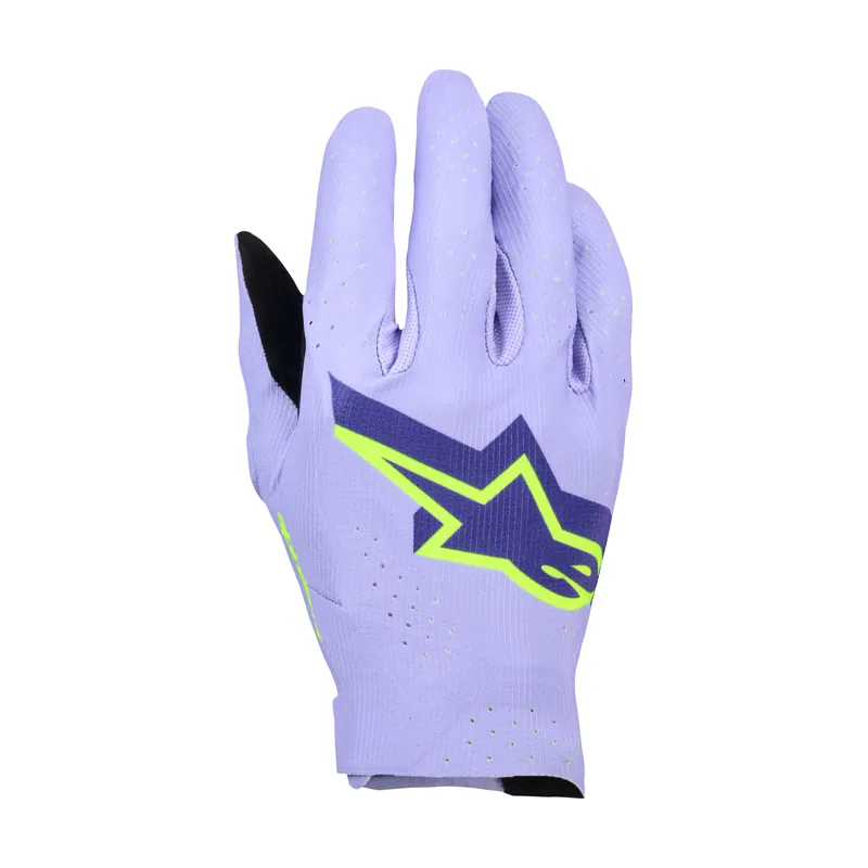 Guantes Supertech MX 2026 Lavanda/Violeta/Amarillo flúor