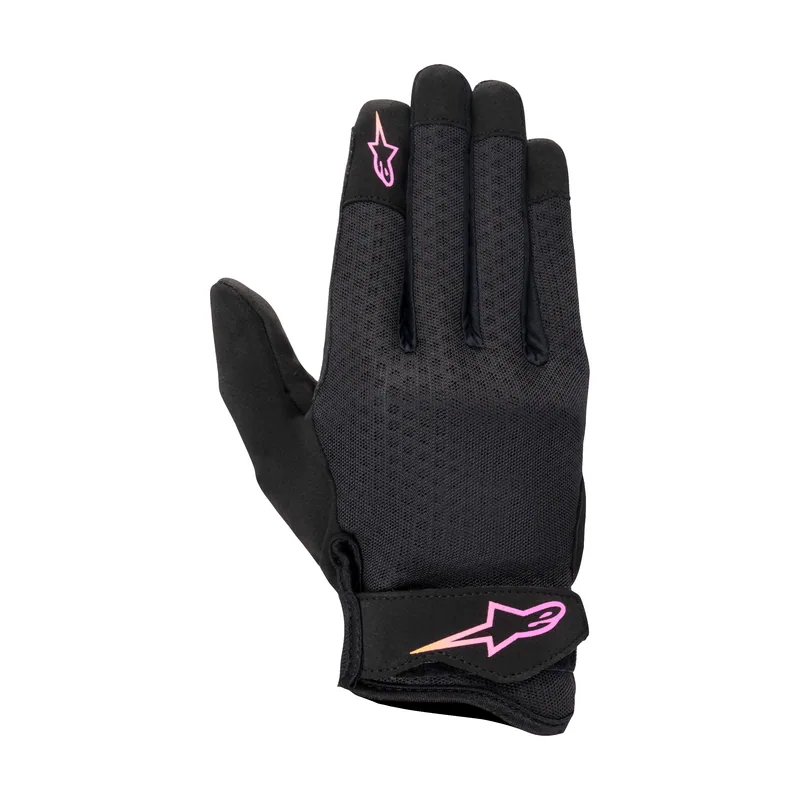 Guantes Stated Negro/Amarillo/Rosa