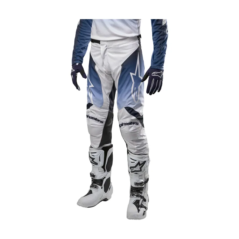 Pantalón Racer Hoen 2024 Blanco/Azul marino oscuro/Azul claro