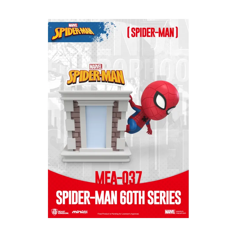 Figura Mini Egg Attack Marvel Spider-Man Japones Serie 60 Aniversario