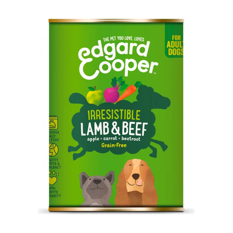 24 latas x 400 g Adult Grain Free Cordero y Ternera lata para perros