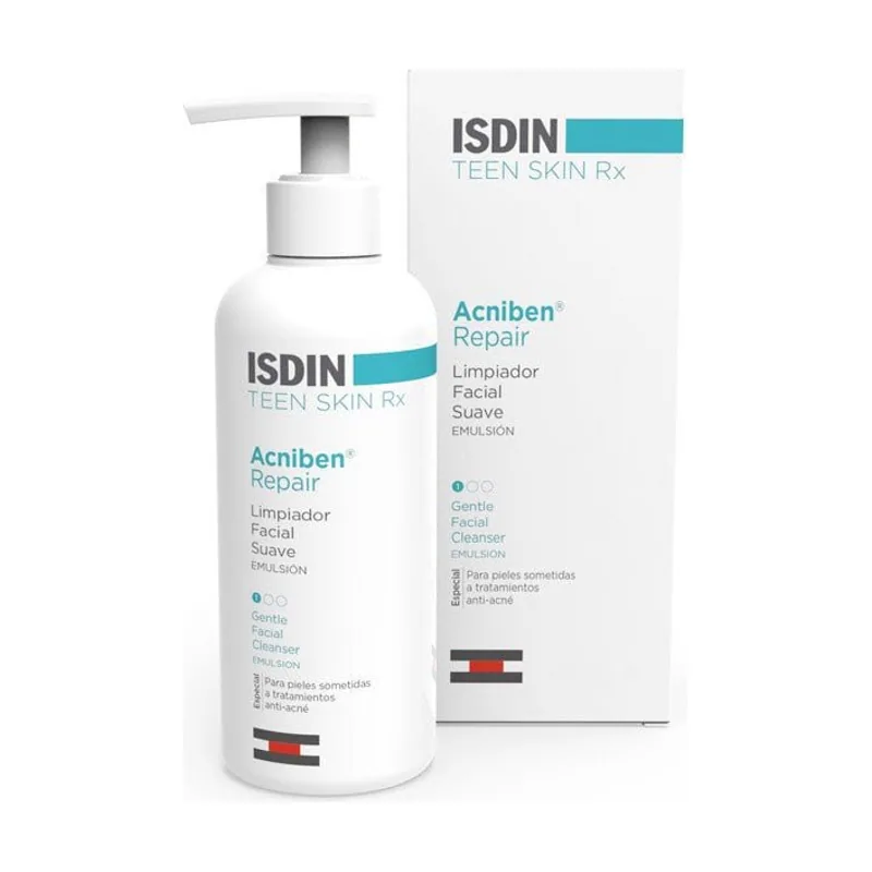 ISDIN ACNIBEN Teen Skin Rx Limpiador Facial Suave 180ml