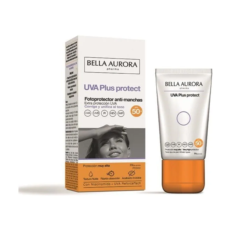 Bella Aurora UVA Plus Protect Fotoprotector Ani-Manchas SPF50+