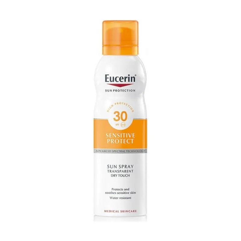 Eucerin Spray Solar Transparente Toque Seco SPF30