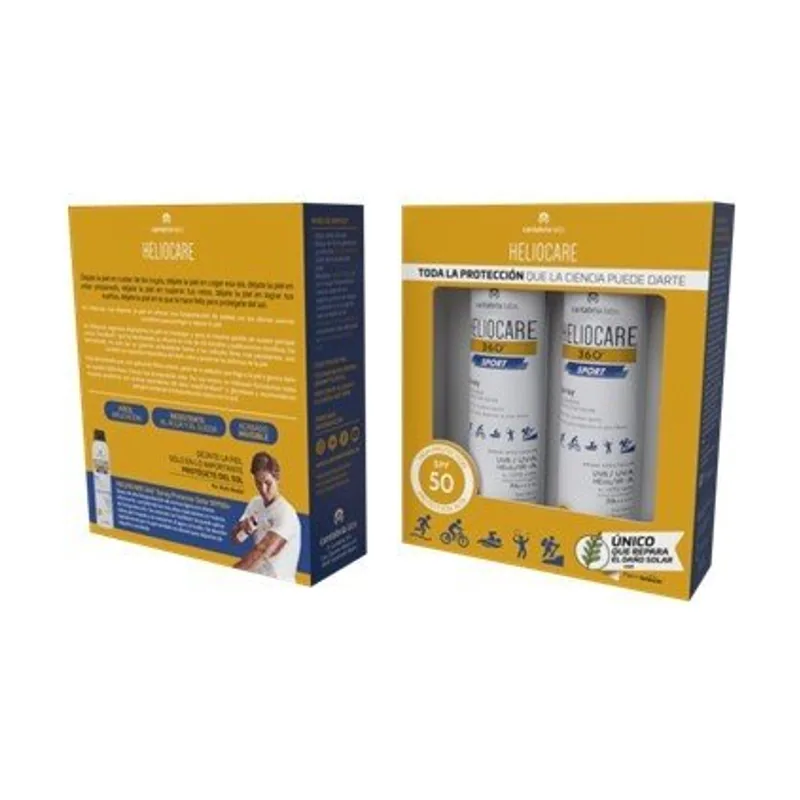 Heliocare 360º Sport Spray SPF50 Duplo 2x100ml 40% en la 2ºunidad
