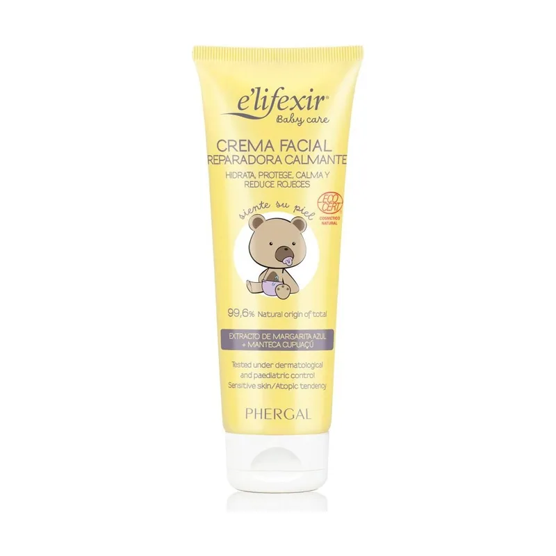 Elifexir Baby Care Crema Facial Reparadora para Pieles Sensibles 50 ml