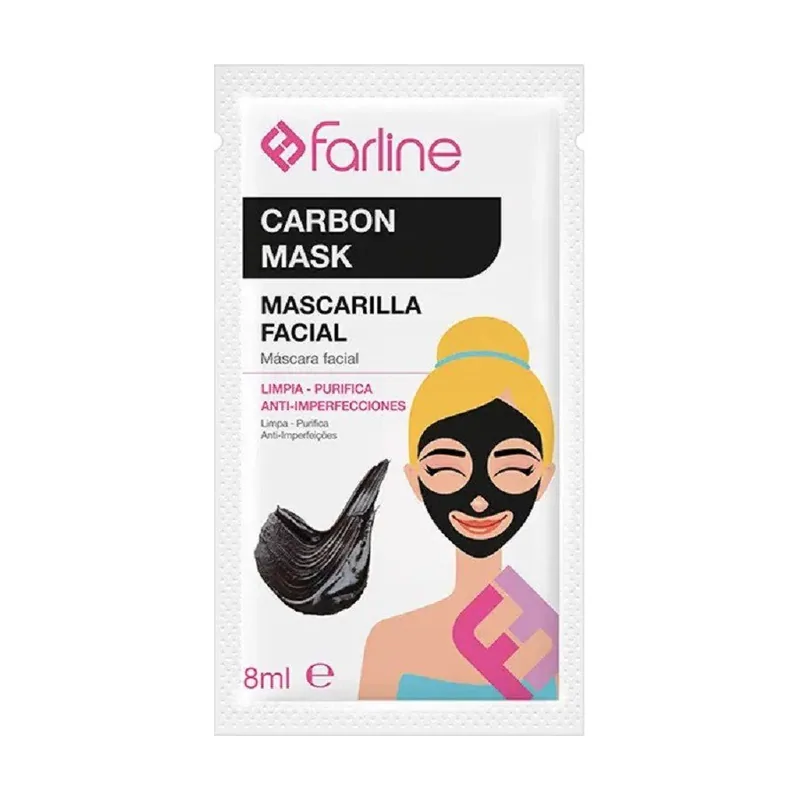 Farline Mascarilla Facial Carbón Mask 1ud