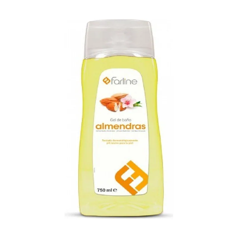 Farline Gel de Baño Almendras 750ml