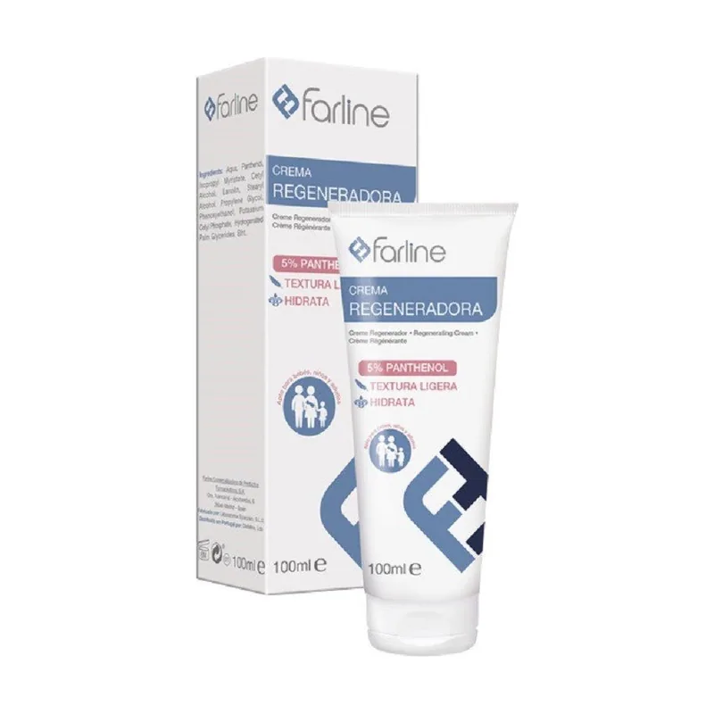 Farline Crema Regeneradora 5% Panthenol 100ml