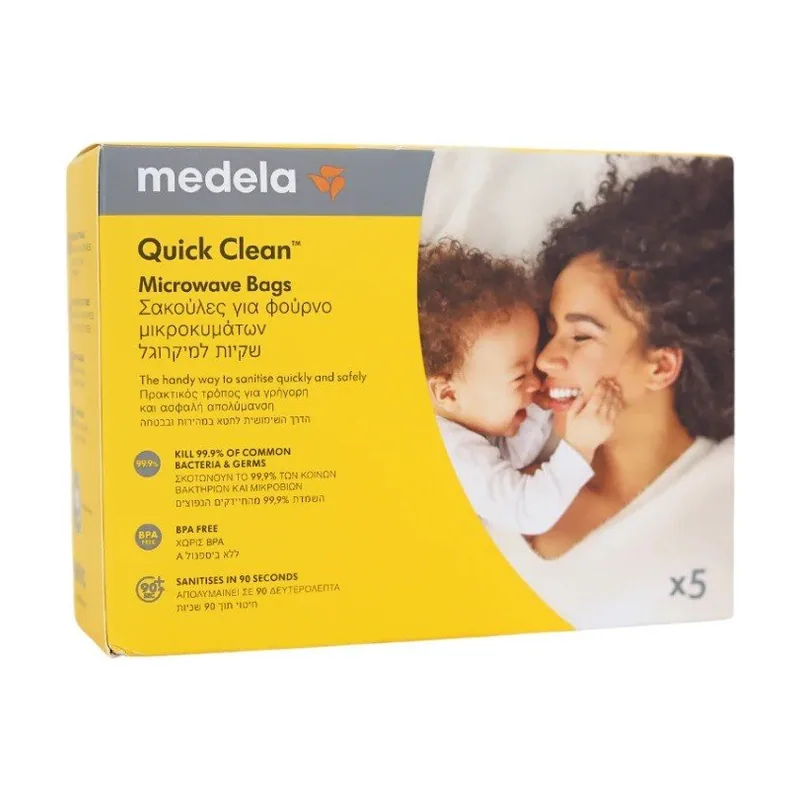 Medela Bolsas de Esterilización para Microondas Quick Clean 5