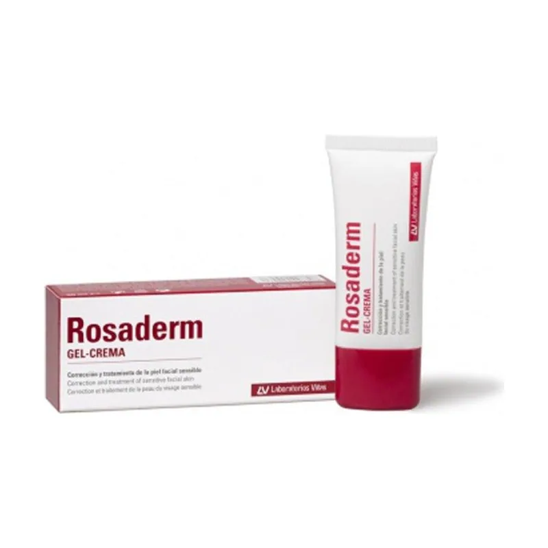 Laboratorios Viñas Rosaderm Gel Crema Facial Piel Sensible 30 ml