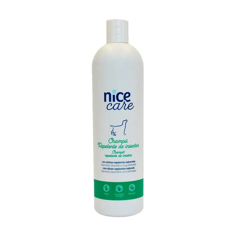 Nice Care Champú Repelente de Insectos para perros