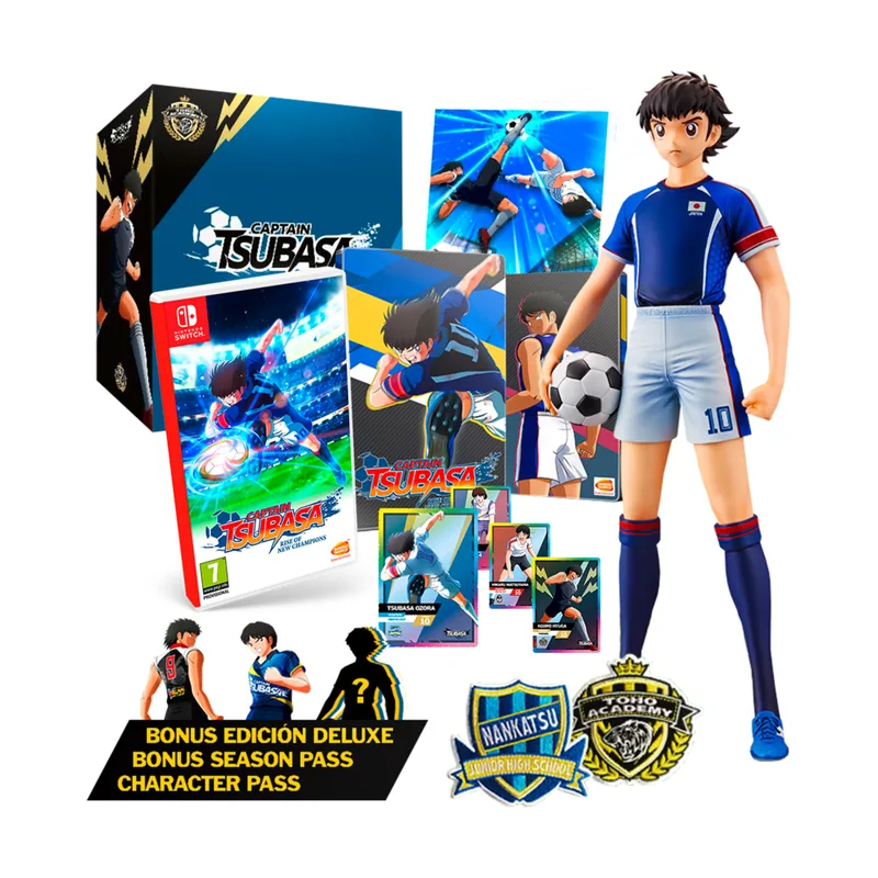 Namco Captain Tsubasa Rise of Champions Oliver y Benji Edición Coleccionista