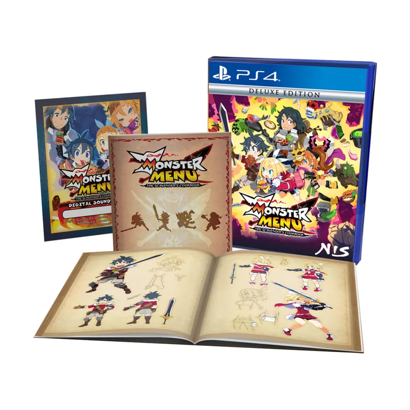 NIS America Monster Menu The Scavenger's Cookbook Edición Deluxe