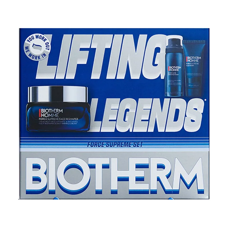 Biotherm Crema Homme Force Supreme Estuche 3 pz