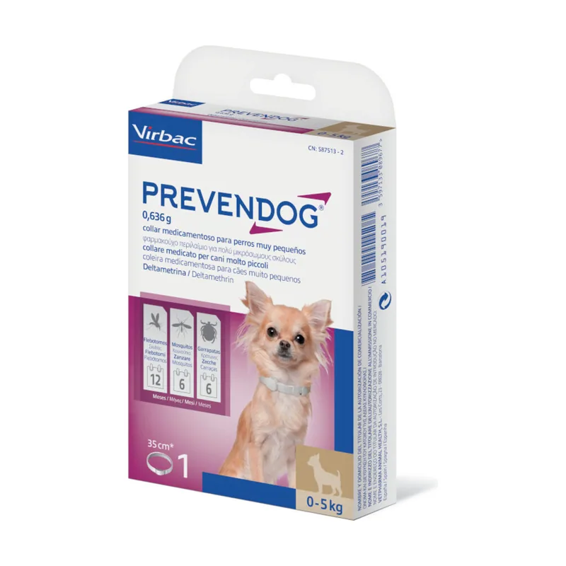Virbac Prevendog Collar Antiparasitario para perros