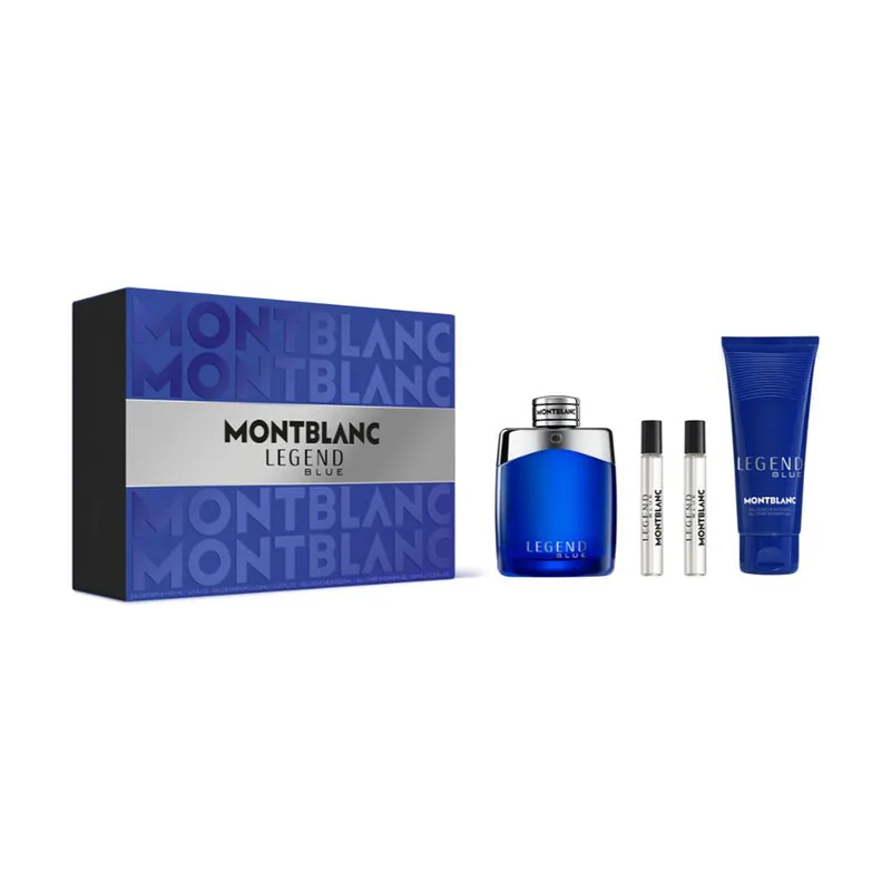 Montblanc Legend Blue Estuche 4 pz