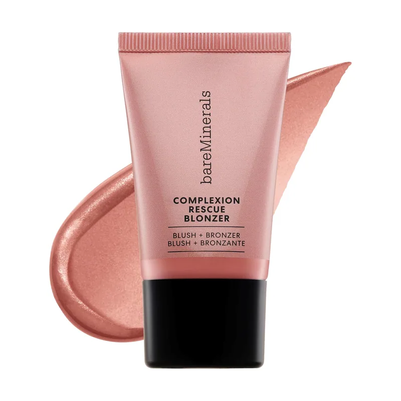 Bare Minerals COMPLEXION RESCUE BLONZER colorete bronceador en gel-crema #Kiss of