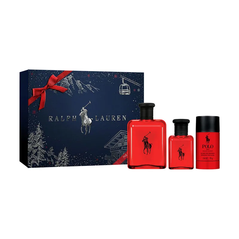 Ralph Lauren Polo RED Estuche 3 pz