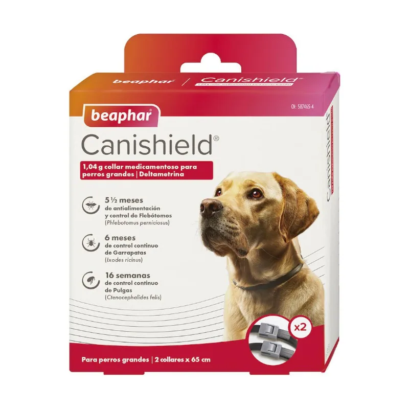 Beaphar Canishield Collar Antiparasitario para perros