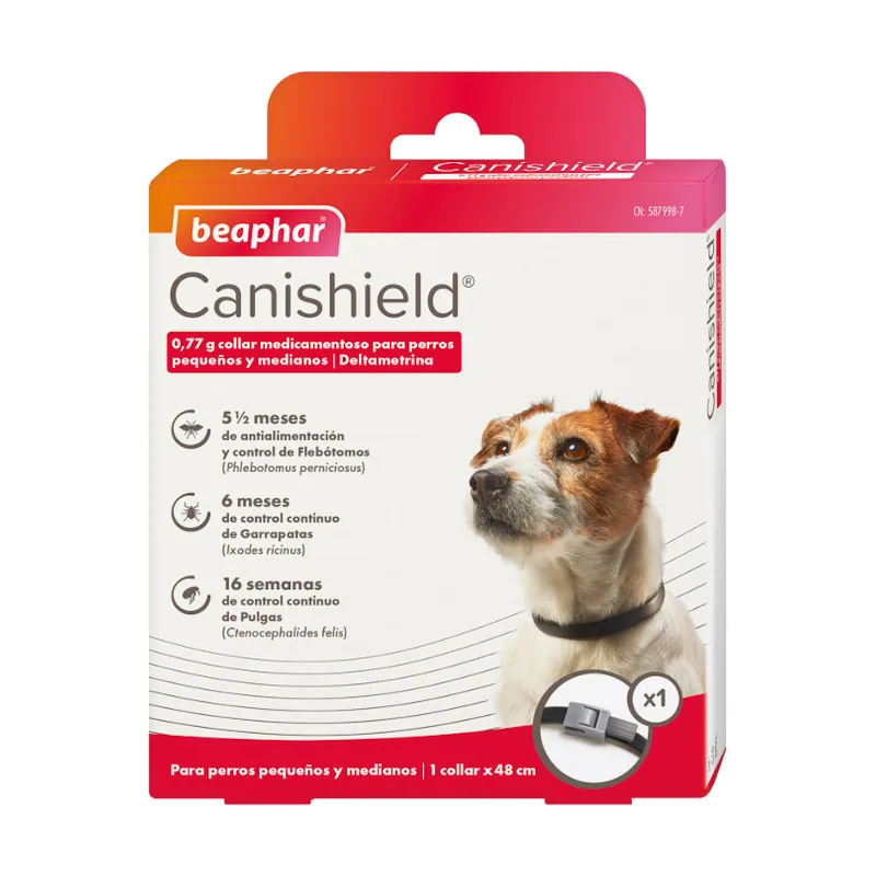 Beaphar Canishield Collar Antiparasitario para perros