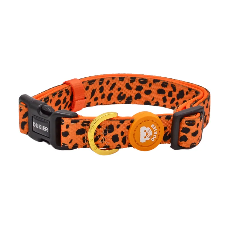 Dukier Cheetah Gold collar para perros