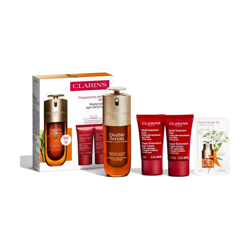 Clarins Double Serum Estuche 4 pz