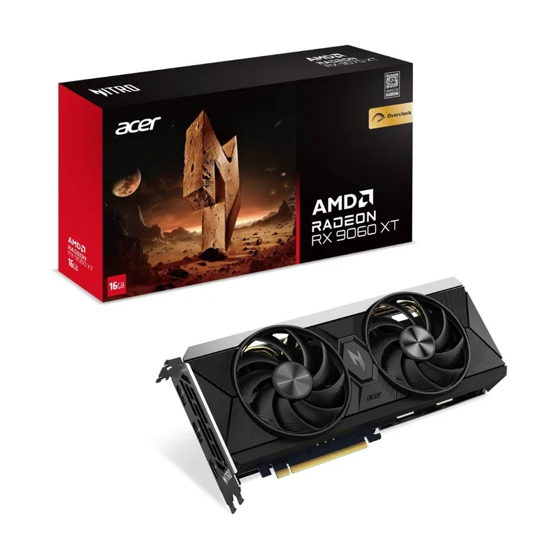Acer Nitro Radeon™ Tarjeta gráfica RX 9060 XT OC