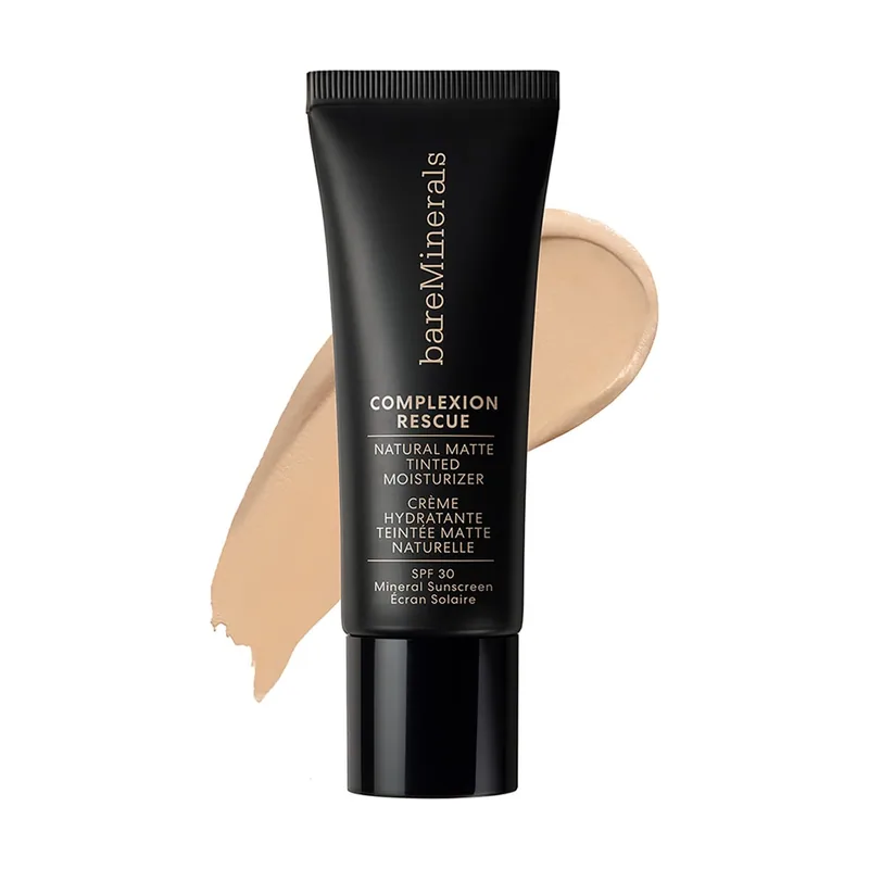 Bare Minerals COMPLEXION RESCUE crema hidratante natural mate con SPF30 #1.5-Birch