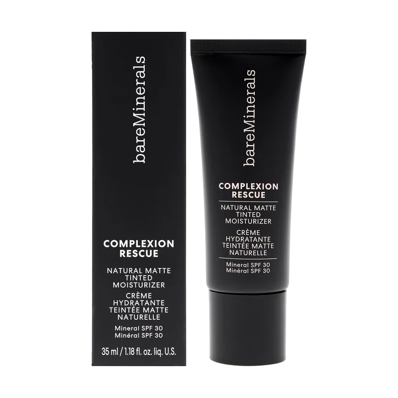 Bare Minerals COMPLEXION RESCUE crema hidratante natural mate con SPF30 #5.5-Bamboo