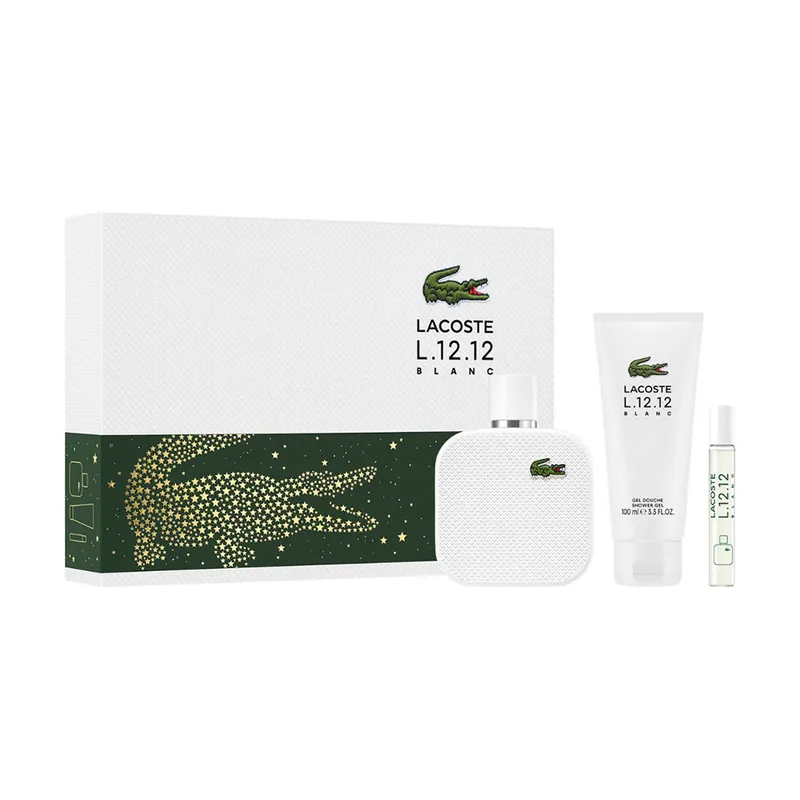 Lacoste L.12.12 Blanc Estuche 3 pz