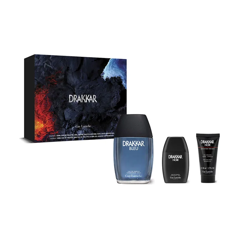 Guy Laroche Drakkar Bleu Estuche 3 pz