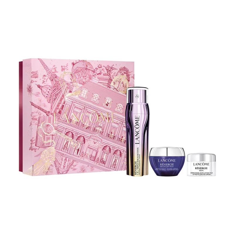 Lancôme Rénergie C.R.X. Retinol Triple Sérum Estuche 3 pz