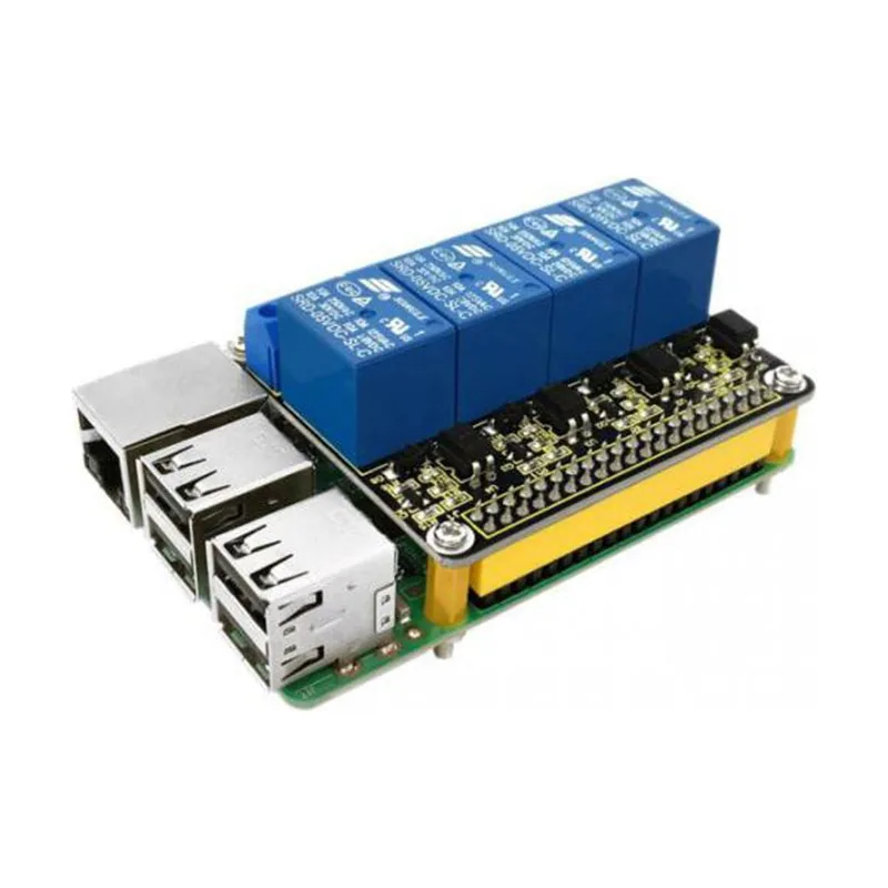 Netway Relé 4 Canales Shield Para Raspberry PI
