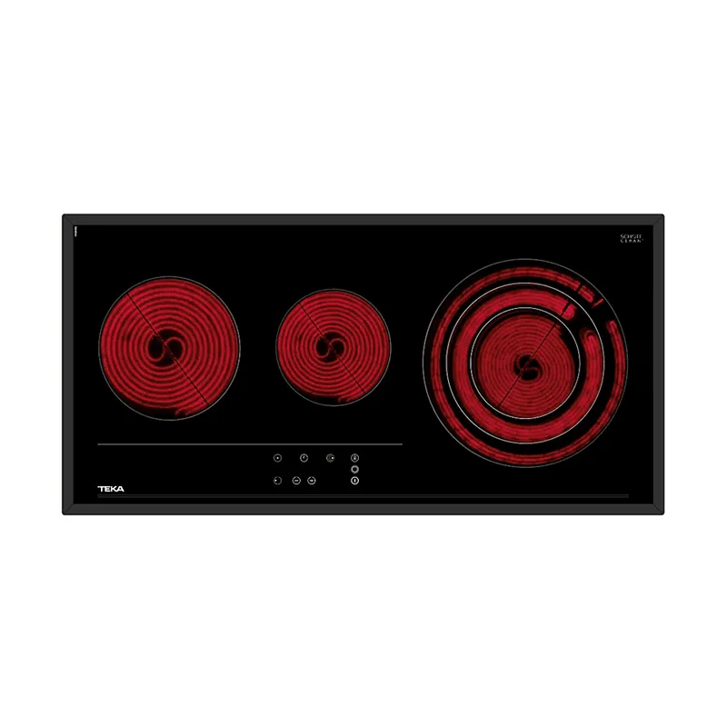 Teka Vitroceramica Independiente Radiantes TRC 83631 TCS 3 Zonas Coccion Ancho 40 CM