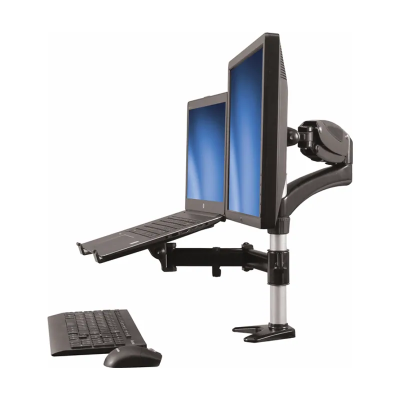 Startech Single-Monitor Arm with Laptop Stand