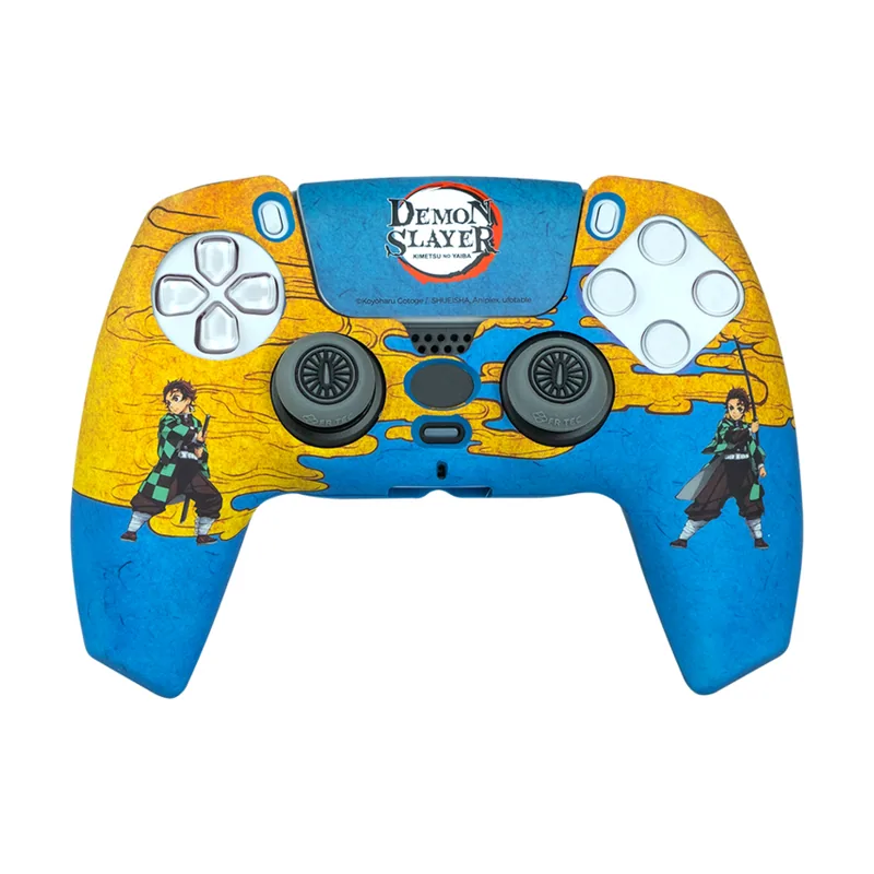 Blade Carcasa Mando PS5 Demon Slayer Grips + Sticker Touchpad FR-T EC