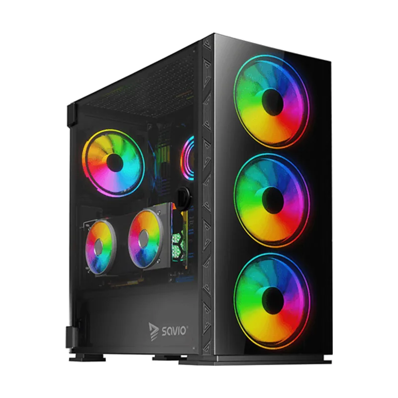 Savio PC Case Prime X1 ARGB Glass