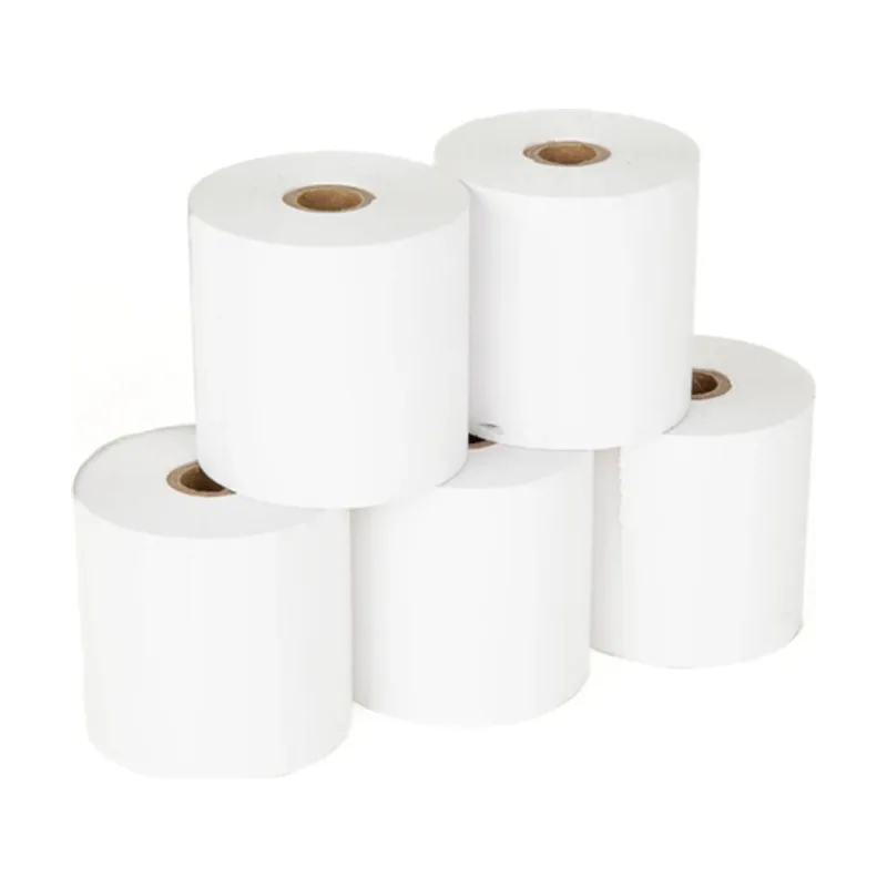 Pack 5 rollos papel térmico sin BPA 57X57mm