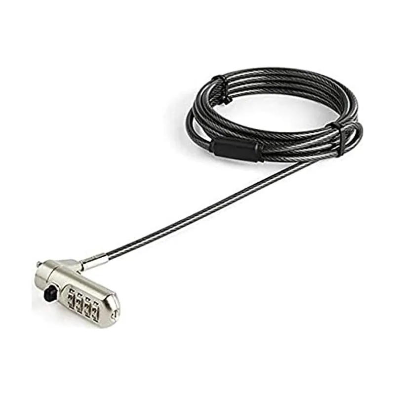 Startech 2 M 6.6 FT. Laptop Cable Lock Combination